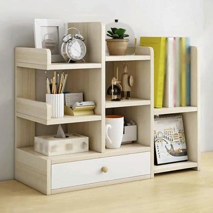 Полка-надстройка настольная из дерева Ивелина бланже (АКД-022301)