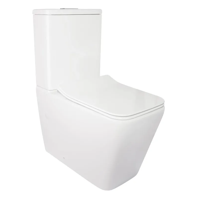 Унитаз-компакт MIXXUS QUADRO-0403-R система смыва RIMLESS 640x360x835 мм (MI6710)