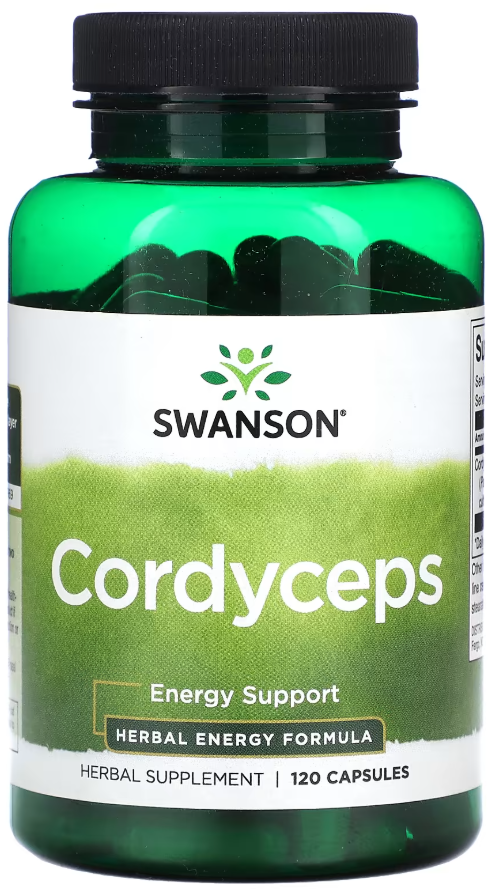 Добавка Кордицепс Swanson Cordyceps 600 мг 120 капсул
