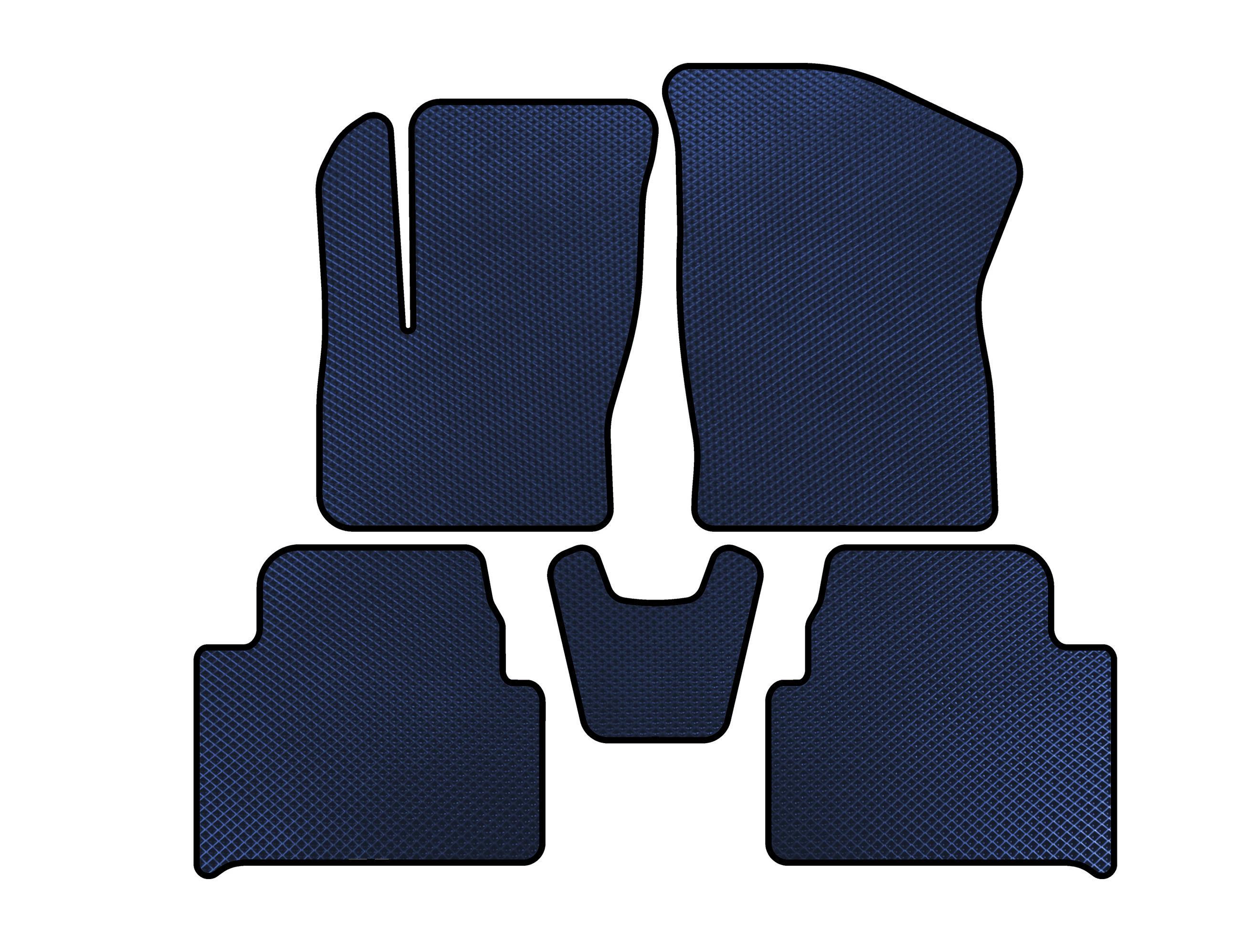Коврики Digital Designs EVA для Ford C-Max 2004-2010 гг. этилвинилацетат Синий (140083)