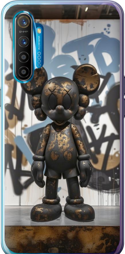 Чехол на Realme XT Bronze kaws v2 (6098u-1868-42517)
