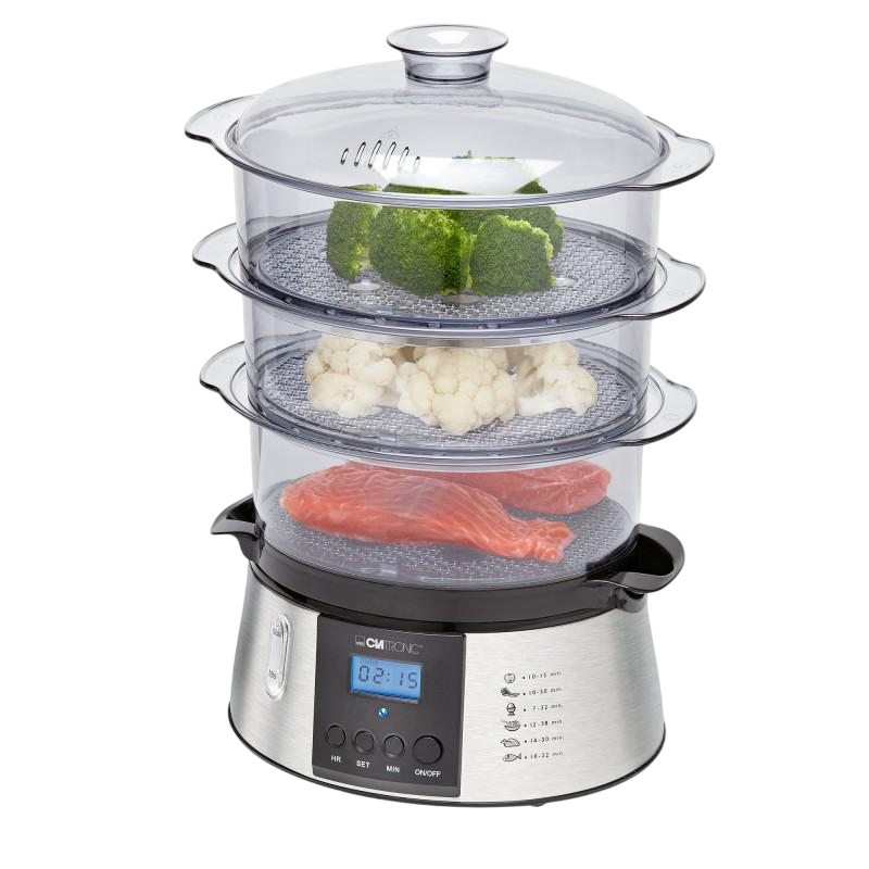 Пароварка Clatronic DG 3547 Inox (2058)