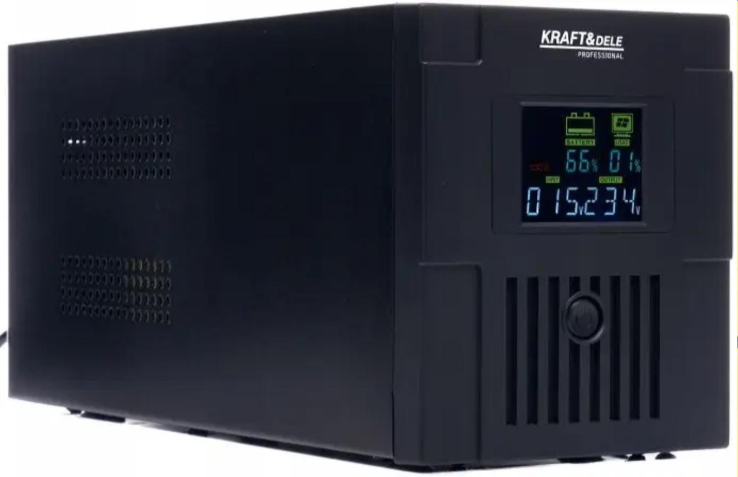 Источник бесперебойного питания Kraft&Dele 1500ВА 900 Вт 1500ВА 900 Вт (KD1929)