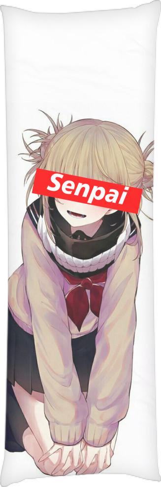 Подушка дакимакура Senpai 3 40x100 см (13534395)