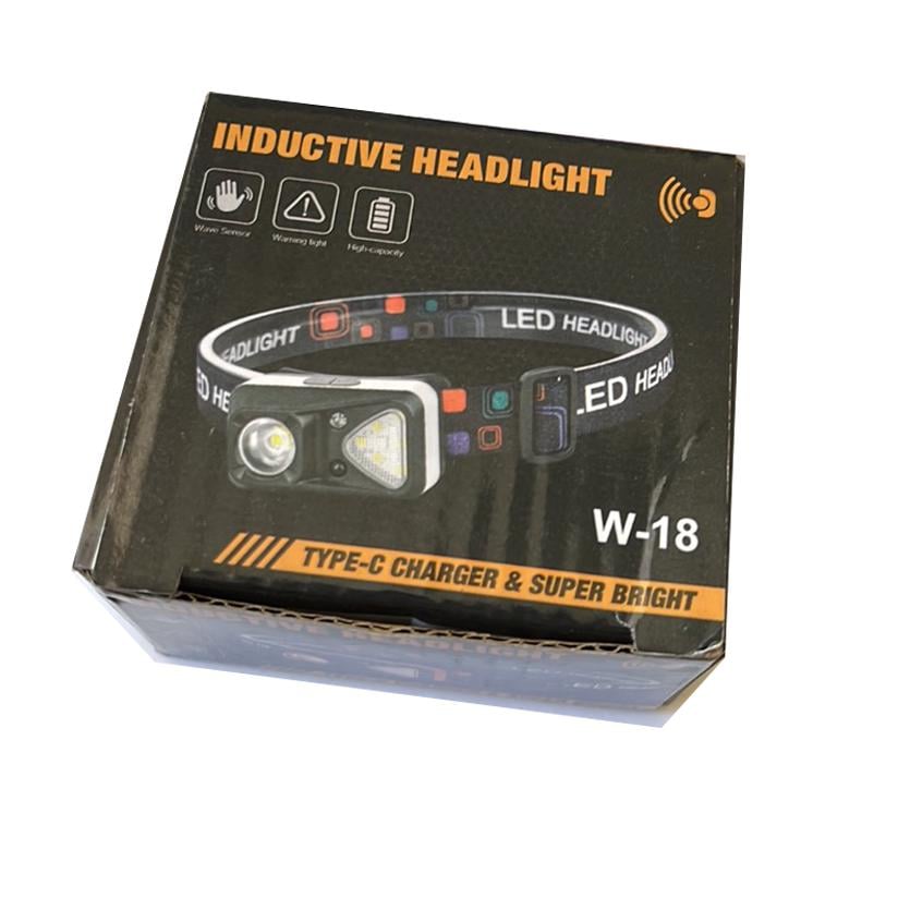 Ліхтар налобний W-18-XPG+6SMD white/red Motion Sensor 1x14500 - фото 10 Ліхтар налобний W-18-XPG+6SMD white/red Motion Sensor 1x14500 - фото 10