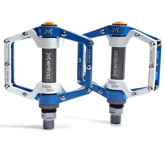 Педали Mpeda ALNC-930 Face OFF Белый/Синий (1041900242)