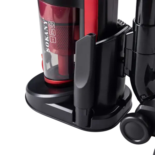 Пылесос ручной беспроводной аккумуляторный Sokany SK-3390 колбовый циклонный 2000 Вт Красный (SK-3390) - фото 5 Пылесос ручной беспроводной аккумуляторный Sokany SK-3390 колбовый циклонный 2000 Вт Красный (SK-3390) - фото 5