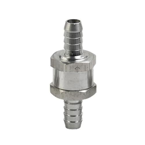 Зворотний клапан для паливного насоса 10 мм направлений алюміній Grey (927085) Зворотний клапан для паливного насоса 10 мм направлений алюміній Grey (927085)