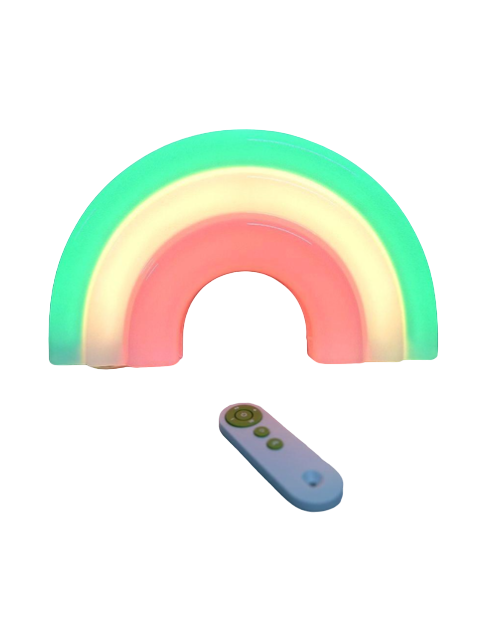 Декоративный ночник Радуга NEON на стену Белый (21318880)