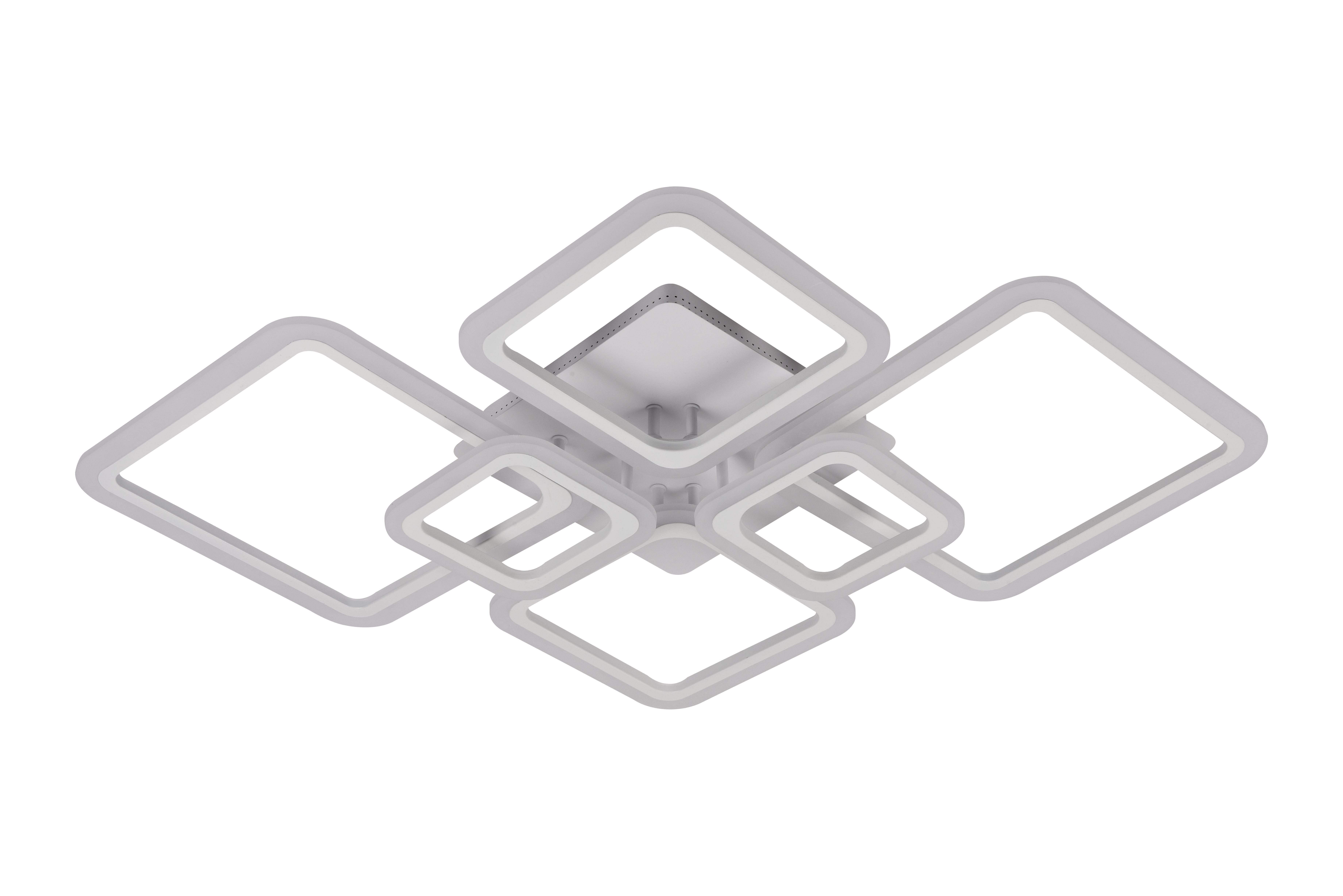 Люстра светодиодная Sirius 6119-6 WT 106W акриловая