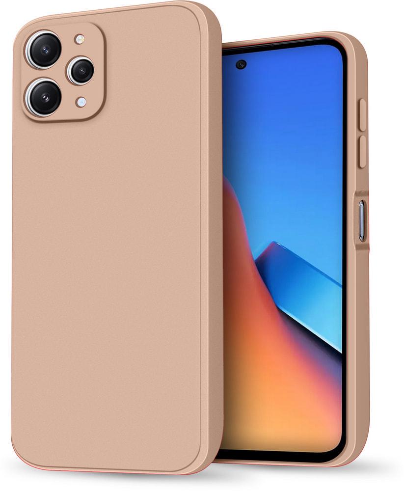 Силіконовий чохол HardCorner Xiaomi Redmi 12 (з мікрофіброю) Powdery (34832-0C)