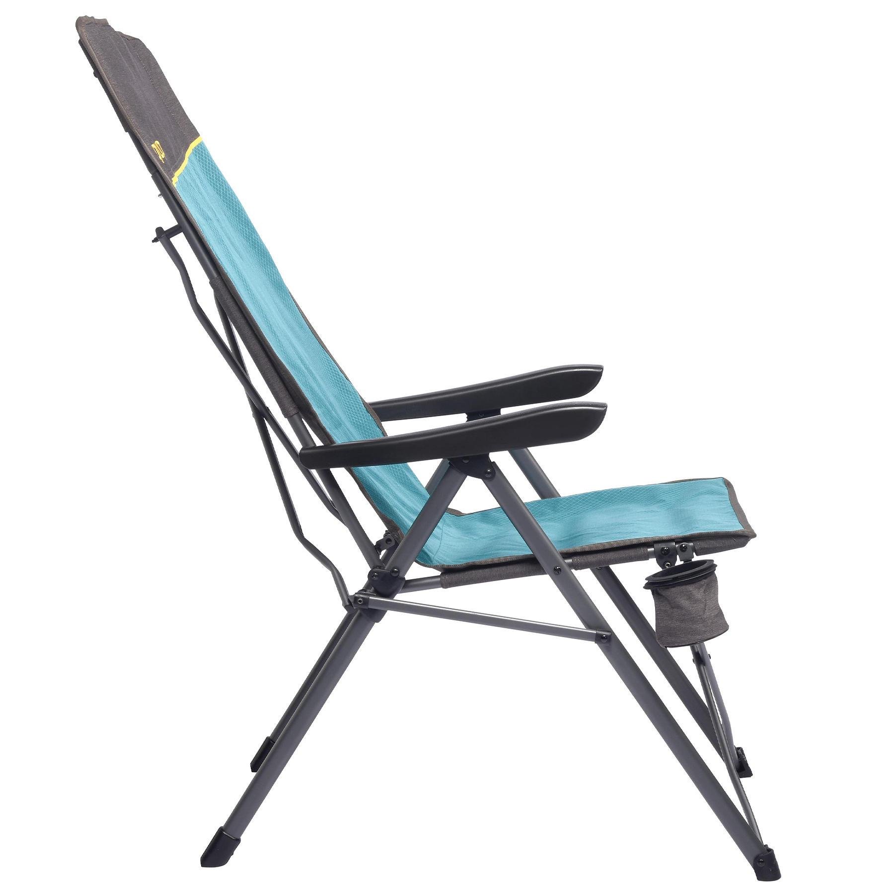 Туристичне крісло розкладне Uquip Justy XL Blue/Grey (244037) - фото 4