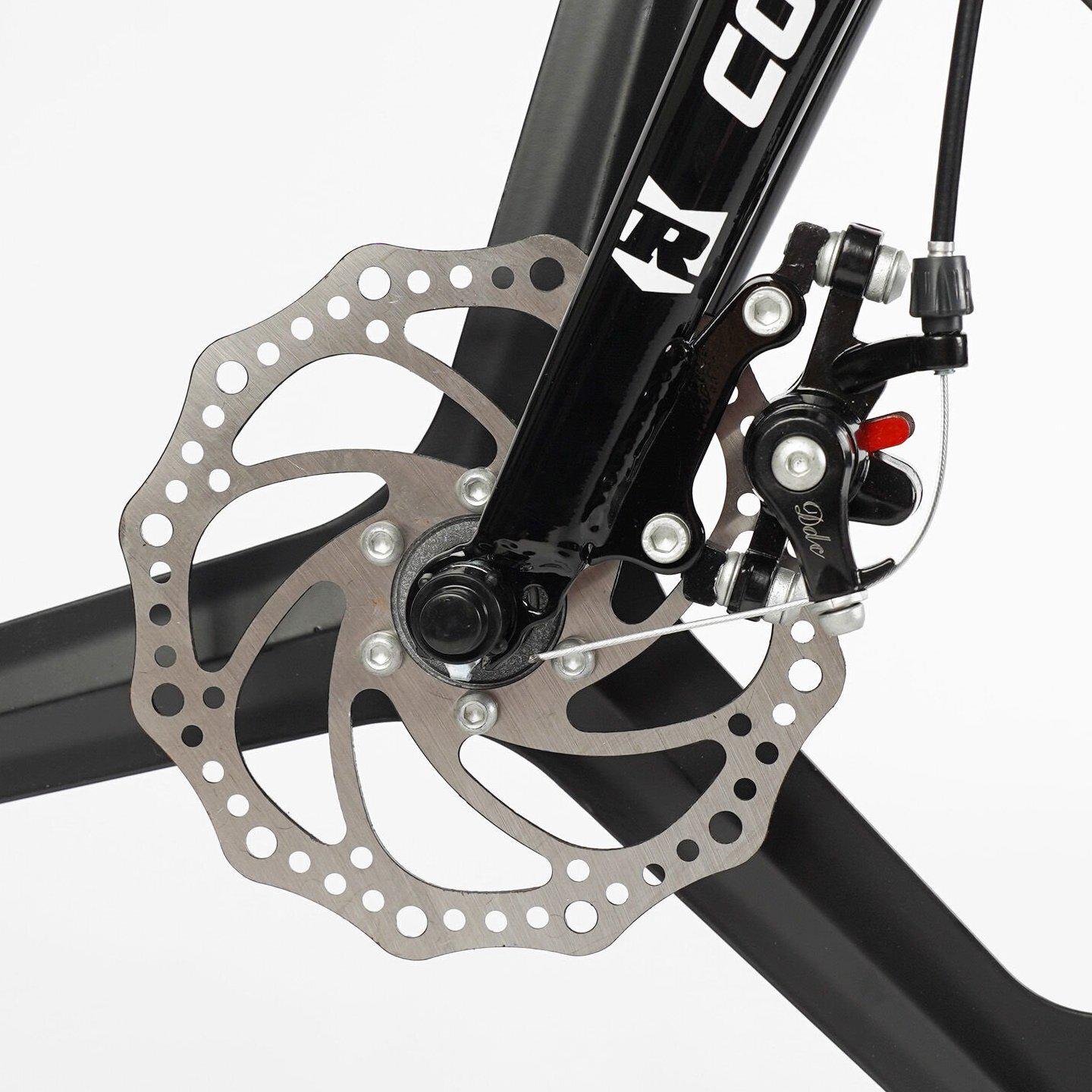 Велосипед двоколісний Corso Revolt 20" дитячий магнієвий Сірий - фото 3