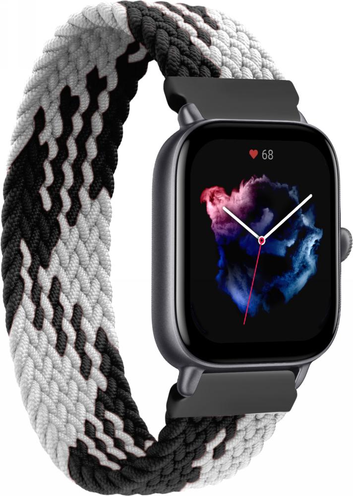 Ремешок Solo Loop Multi для Amazfit GTS 3 (135 мм) Black/White (25181-1E) Ремешок Solo Loop Multi для Amazfit GTS 3 (135 мм) Black/White (25181-1E)