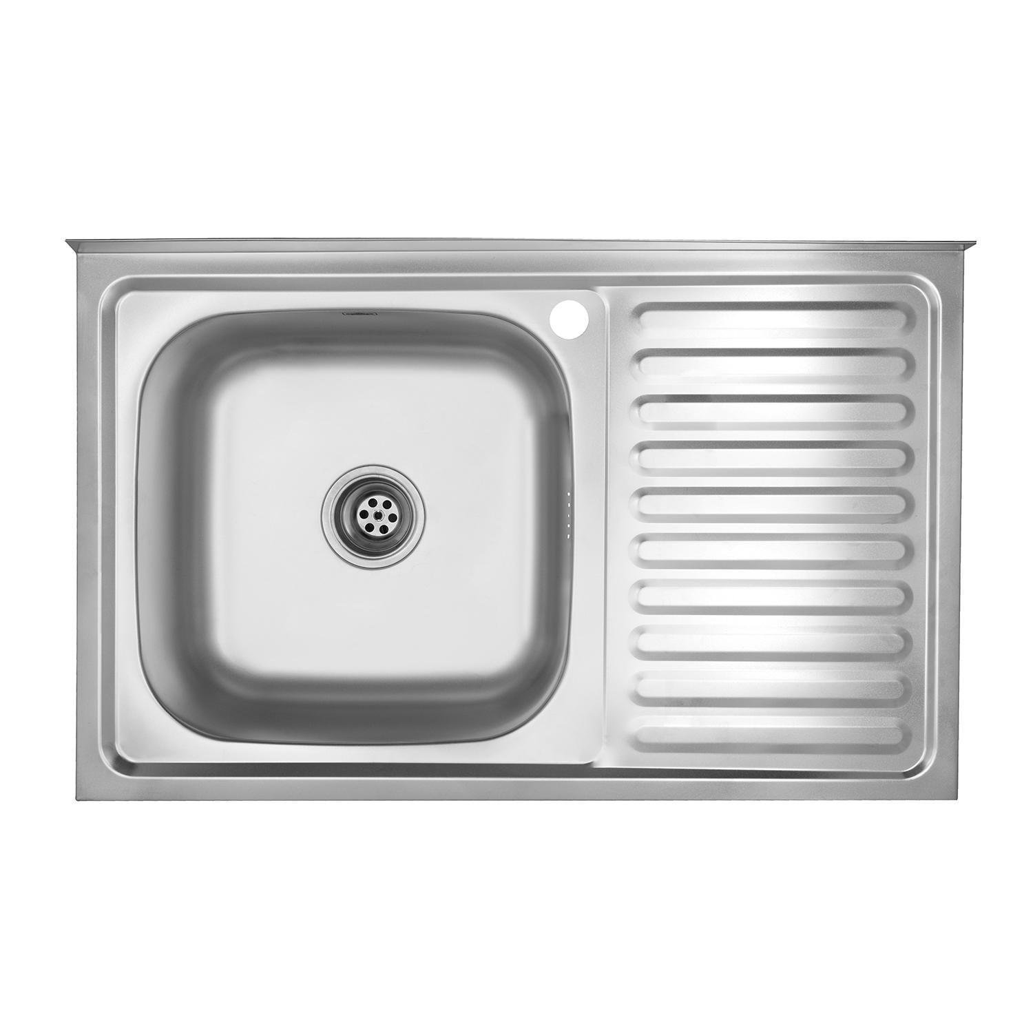 Мойка для кухни Kroner KRP Satin 5080L 0,8 мм (CV022820)