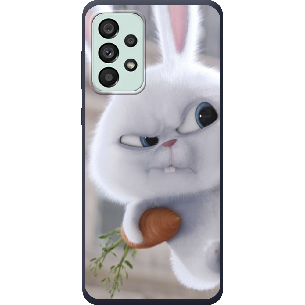 Чехол BoxFace Samsung Galaxy A33 5G (A336) Rabbit Snowball Синий силикон (44140-up1116-44169)