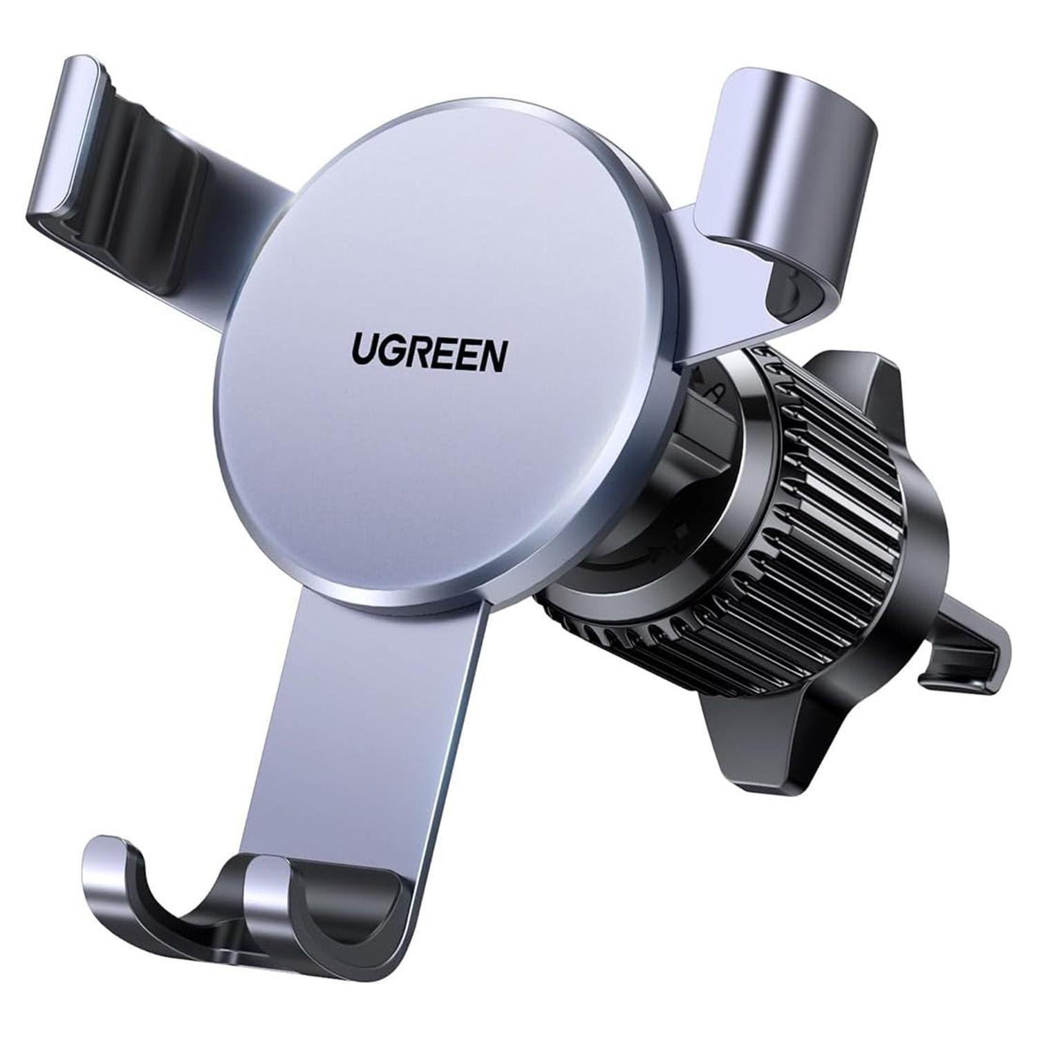 Автодержатель для телефона UGREEN LP130 гравитационный/в дефлектор Серый (15223) Автодержатель для телефона UGREEN LP130 гравитационный/в дефлектор Серый (15223)