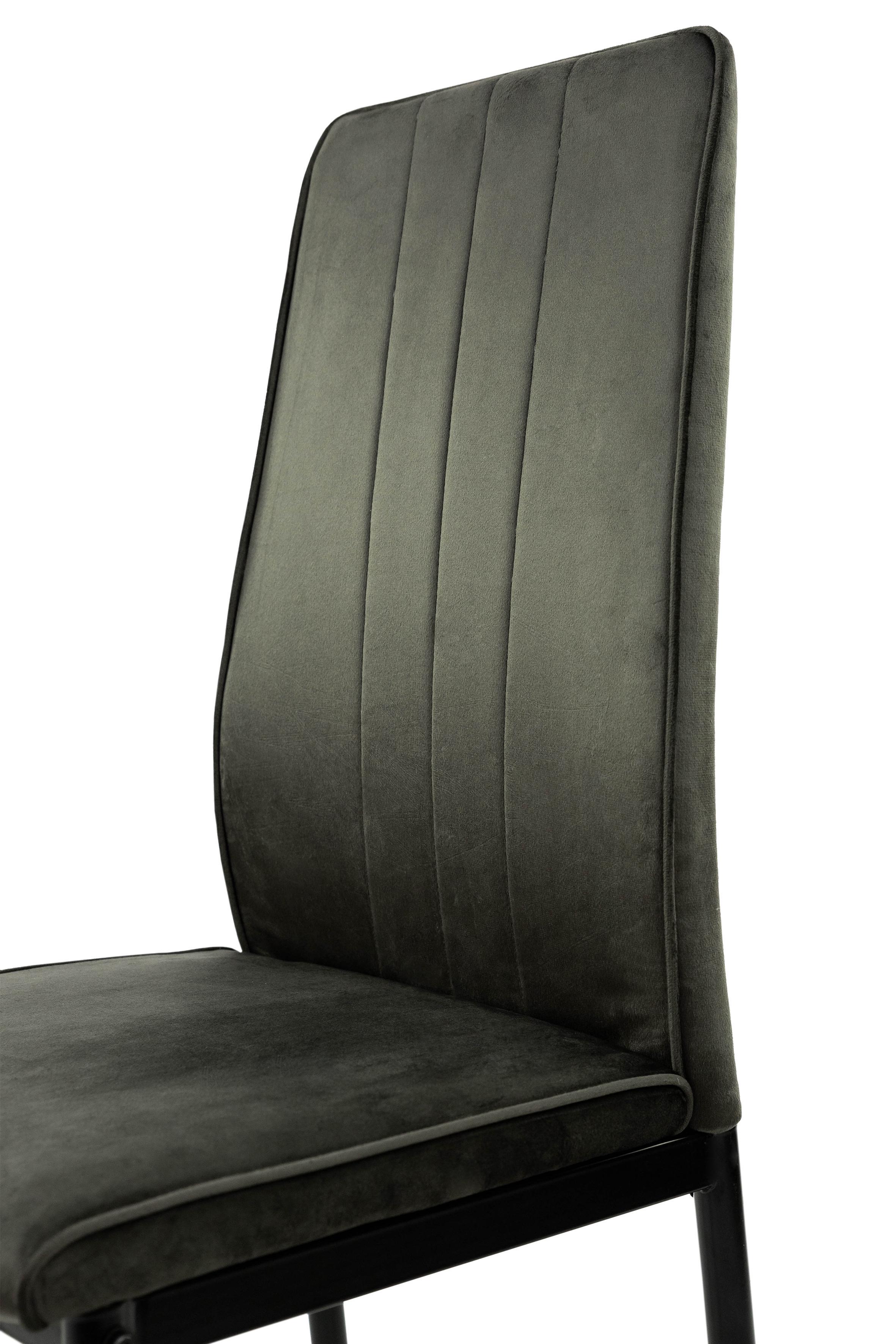 Стілець для кухні та вітальні ГРЕЙС Річь 410х970х400 мм Чорний/Графітовий (GAА0056270) - фото 8 Стілець для кухні та вітальні ГРЕЙС Річь 410х970х400 мм Чорний/Графітовий (GAА0056270) - фото 8