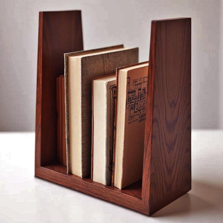 Полка книжная настольная из дерева Виршем Савоярди (КПА-029315)