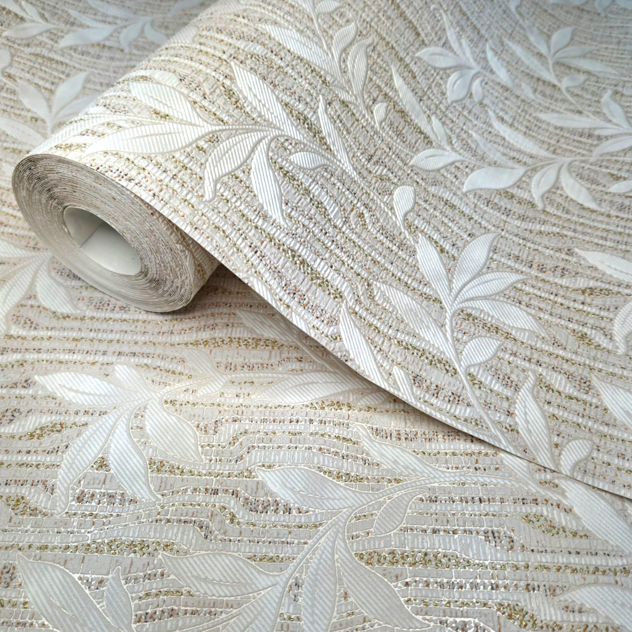 Шпалери вінілові Слов'янські шпалери 5726-02 для вітальні/спальні/коридору 10,05x0,53 м Бежевий (2502257978)