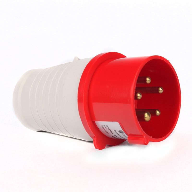 Вилка силовая 5x16 3P+PE+N 16А 380-415 В IP44