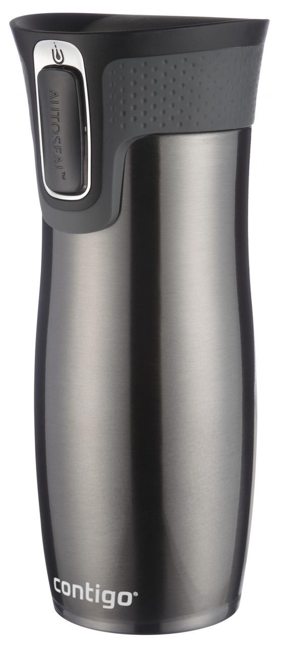 Термокружка Contigo Autoseal West Loop 470 мл Gun Metal (2095797)