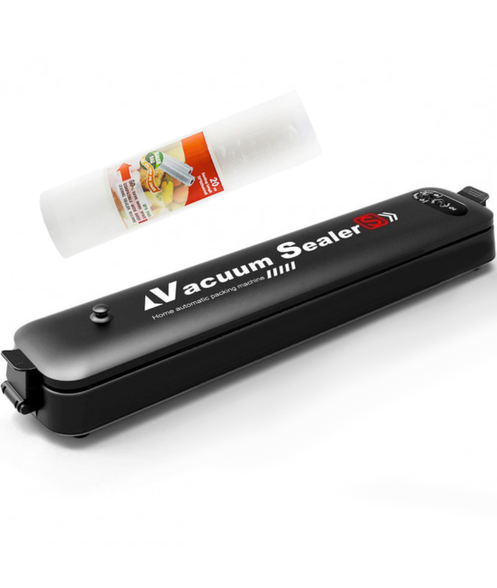 Вакууматор автоматичний Vacuum SealerZ G88 з пакетами для пакування та зберігання продуктів 25х500 см (27188432) Вакууматор автоматичний Vacuum SealerZ G88 з пакетами для пакування та зберігання продуктів 25х500 см (27188432)