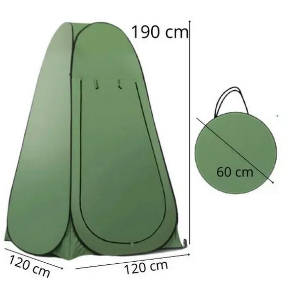 Палатка мобильная мгновенной установки 190х120см Зеленая (5980) - фото 10 Палатка мобильная мгновенной установки 190х120см Зеленая (5980) - фото 10