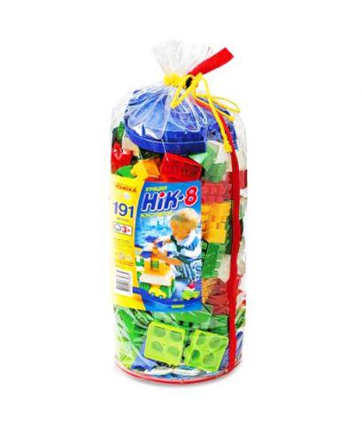Конструктор НИК-8 191 деталь (103357)