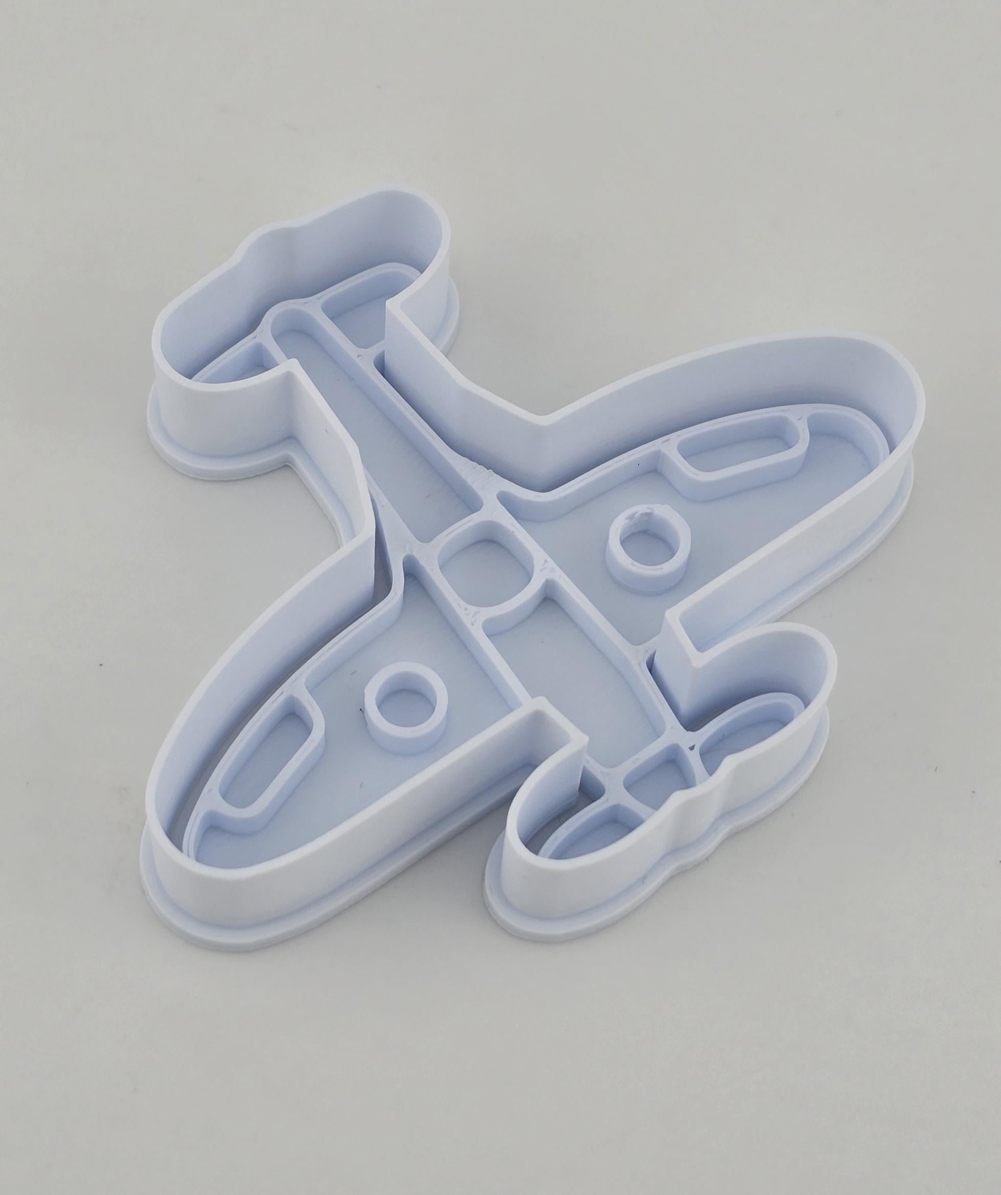 Вырубка для теста Самолет (2095)