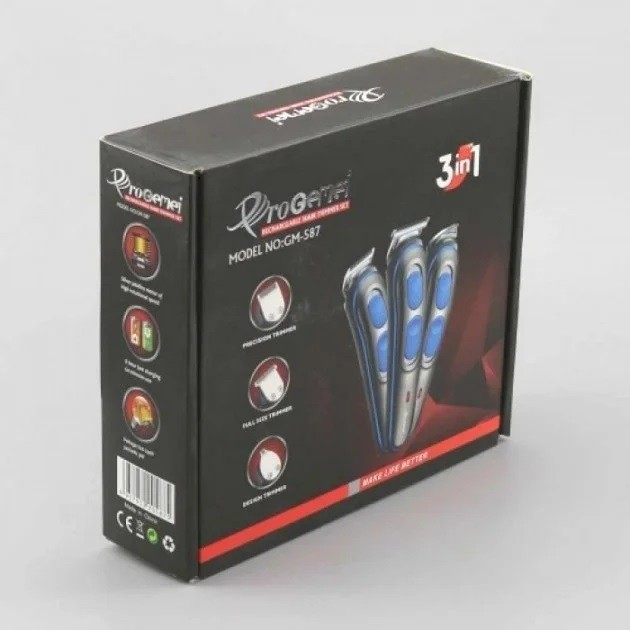 Машинки для стрижки Gemei GM-587 Pro щеточка для чистки Черный (1800464432) - фото 13 Машинки для стрижки Gemei GM-587 Pro щеточка для чистки Черный (1800464432) - фото 13