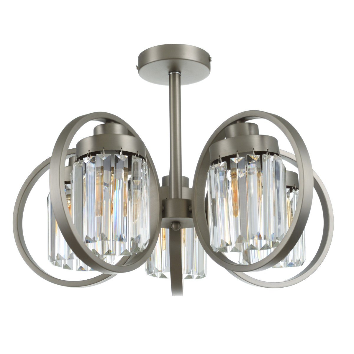 Люстра Brille BR-01 468S/5 E14 SN (23-736)