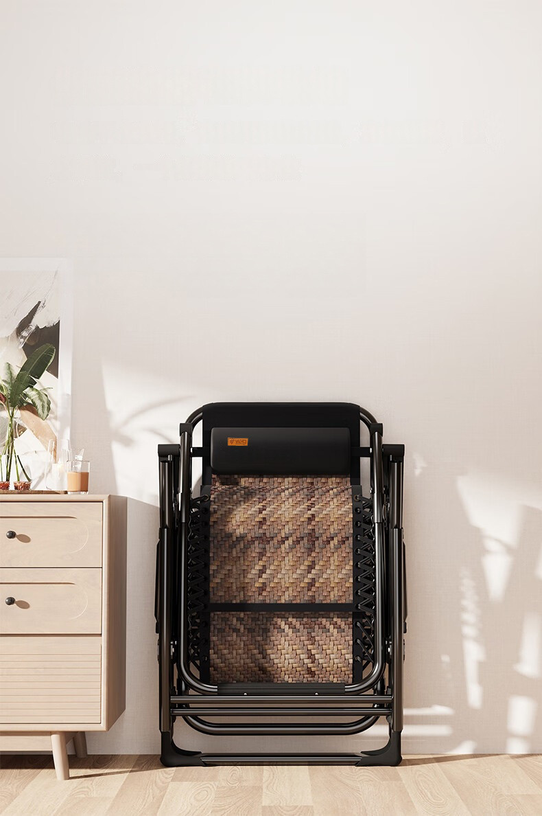 Шезлонг раскладной Zero Gravity WCG S-9 р из ротанга Черный/Коричневый (S-91) - фото 7 Шезлонг раскладной Zero Gravity WCG S-9 р из ротанга Черный/Коричневый (S-91) - фото 7