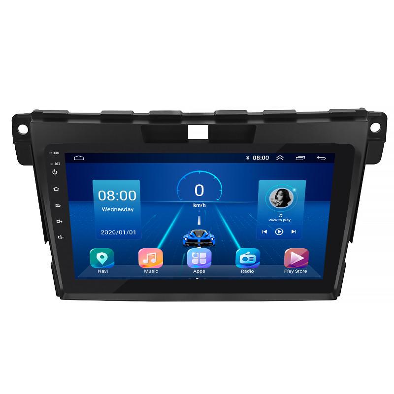 Автомагнітола штатна Lesko для Mazda CX-7 I рестайлінг 2009-2012 9" 4/32Gb 4G Wi-Fi GPS Top MOB