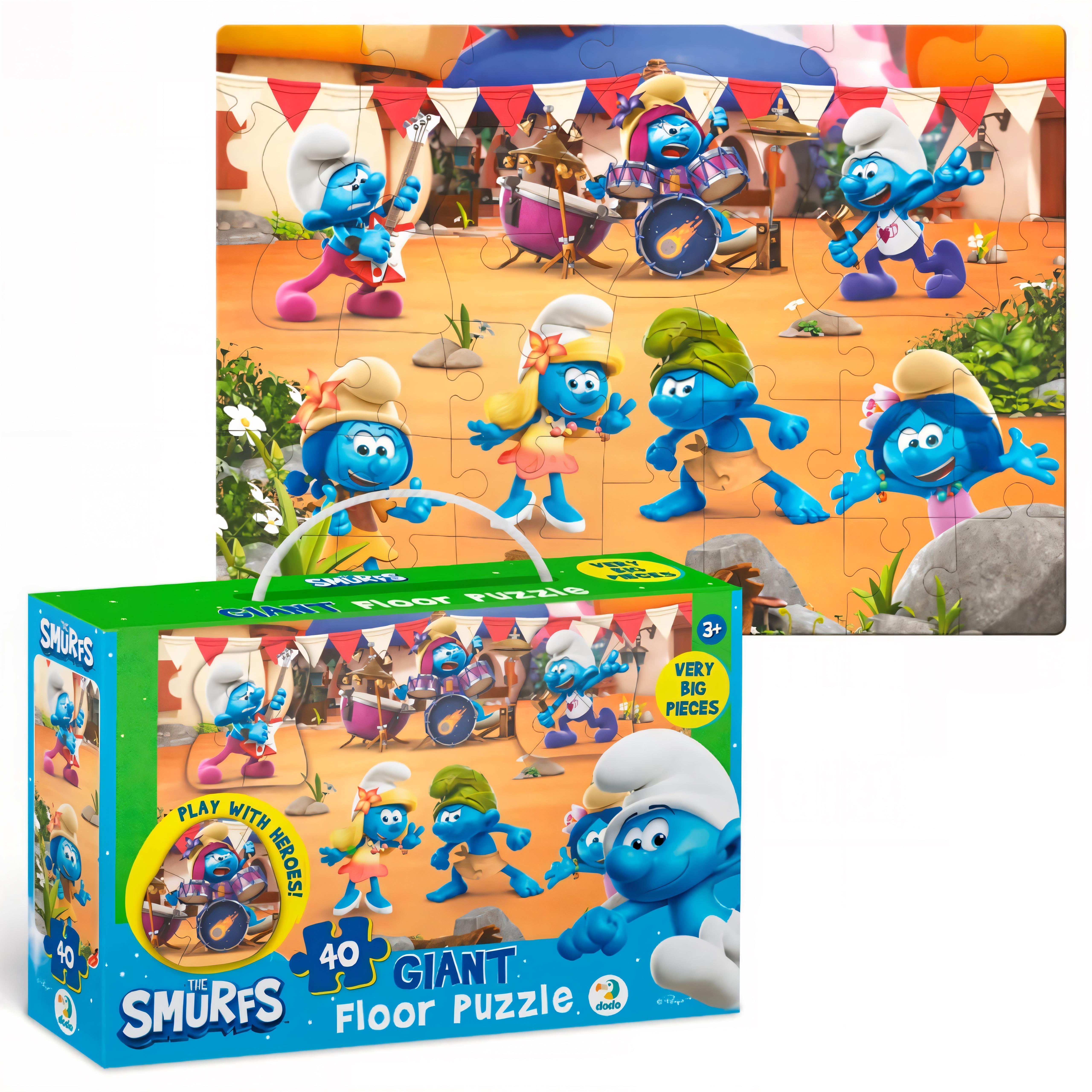 Пазл підлоговий DoDo Музика грає 40 ел. (200619)