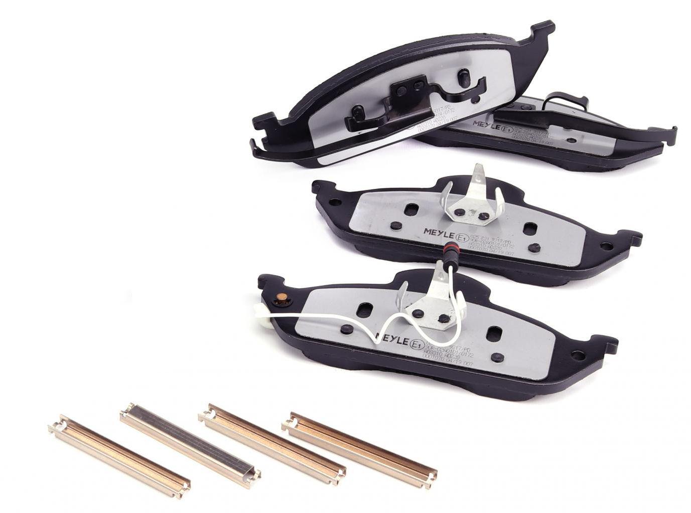 Колодки тормозные передние Meyle для MB ML-class W163 98-05 (025 231 9317/PD)