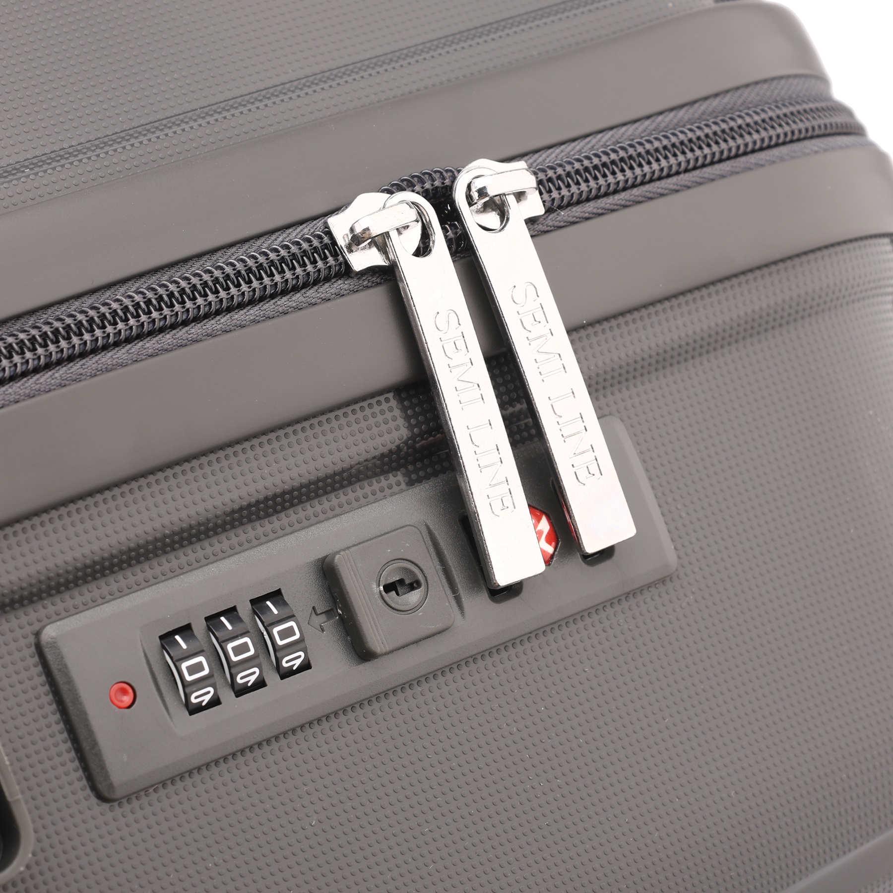 Чемодан SEMI LINE 24" Graphite (T5829-2) - фото 7 Чемодан SEMI LINE 24" Graphite (T5829-2) - фото 7