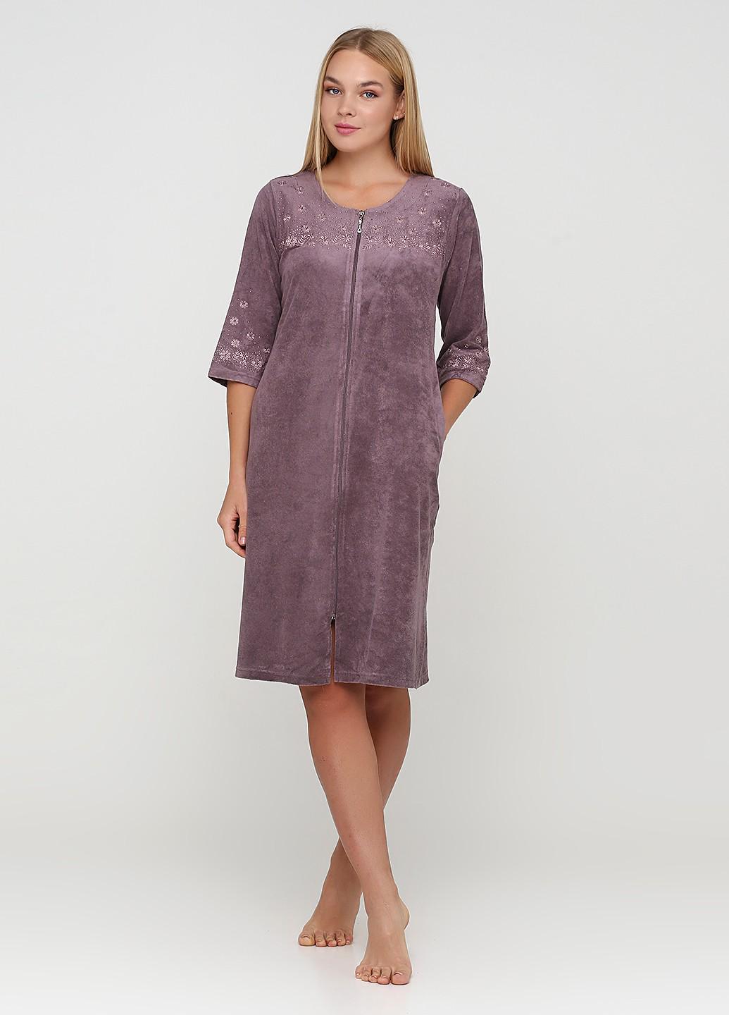 Халат женский Romeo Life 4XL Сливовый (3603_Сл) Халат женский Romeo Life 4XL Сливовый (3603_Сл)