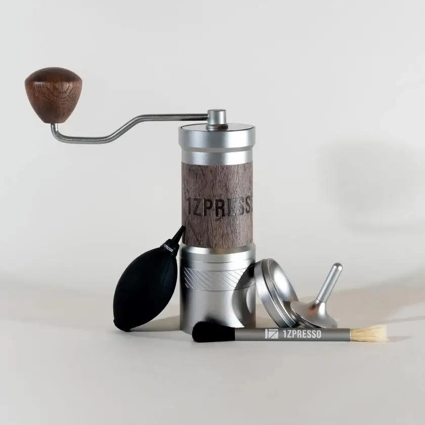 Кофемолка ручная 1Zpresso JE Plus портативная со стальными жерновами