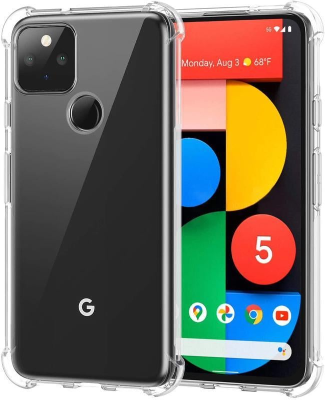 Прозрачный силиконовый чехол AirBag для Google Pixel 5a 5G