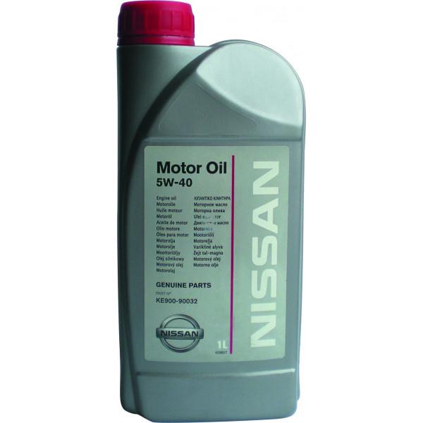 Масло Nissan Motor Oil 5W-40 1л (KE90090032) - фото 1