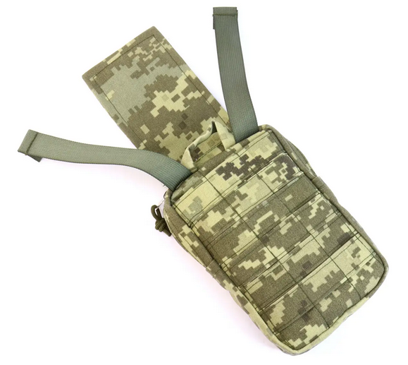 Барсетка військова Cordura 1000D для телефону та документів на пояс Піксель - фото 4 Барсетка військова Cordura 1000D для телефону та документів на пояс Піксель - фото 4