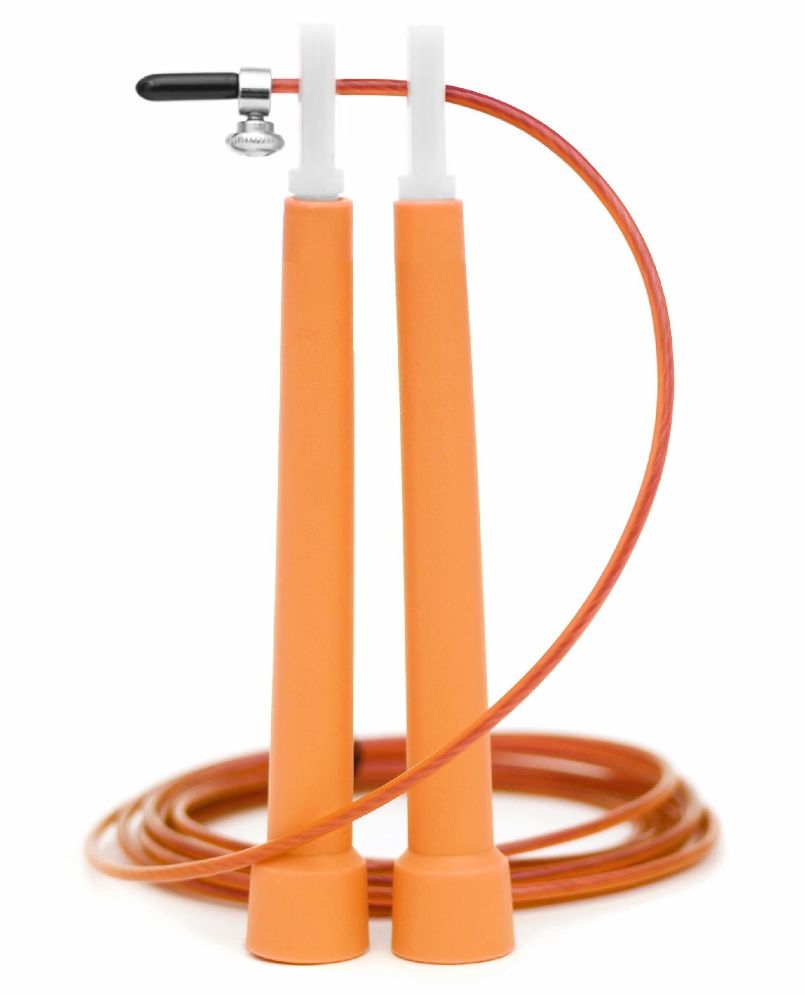 Скакалка спортивная с PVC ручками для кроссфита Cima 3 м Желтый (PVC-4/LwsYellow)