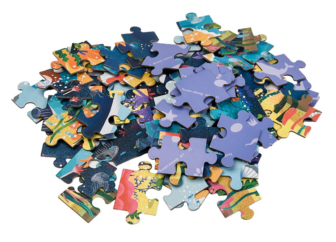 Пазлы Hai Bao Er Океанический мир 108 деталей Multicolor (110678)