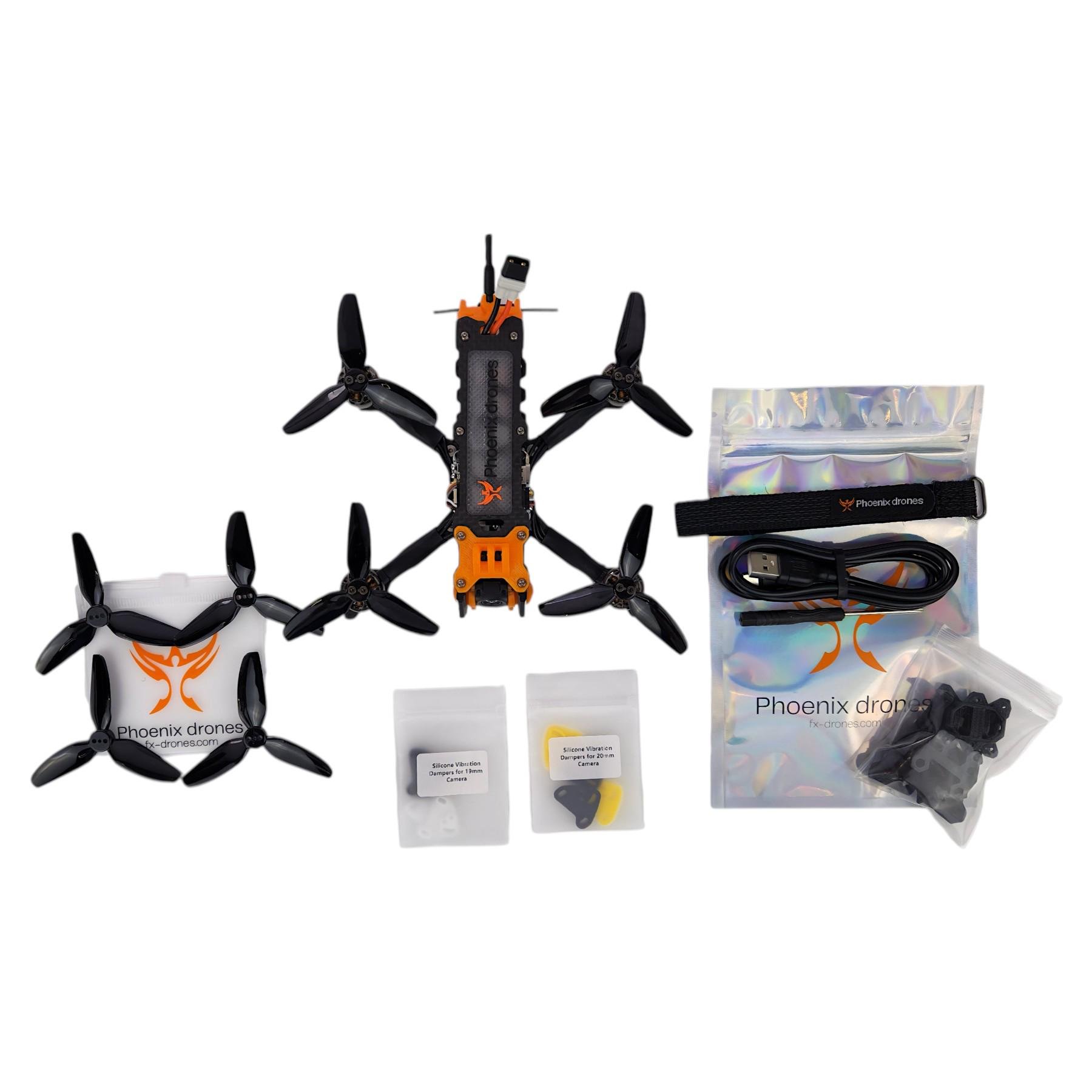 Дрон Phoenix drones Ember3 3" FPV с O4 Air Unit и моторами NIN 4850KV (99909) - фото 8 Дрон Phoenix drones Ember3 3" FPV с O4 Air Unit и моторами NIN 4850KV (99909) - фото 8