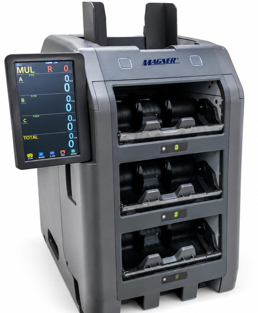 Счетчик банкнот ASYS AP-35F PRO Fitness KOREA Ltd с отбраковкой изношенных валют