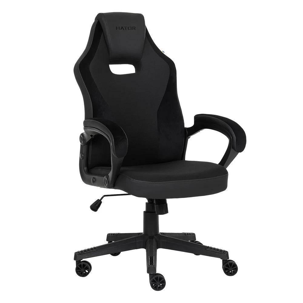 Крісло для геймерів HATOR FLASH ALCANTARA Black (701819)
