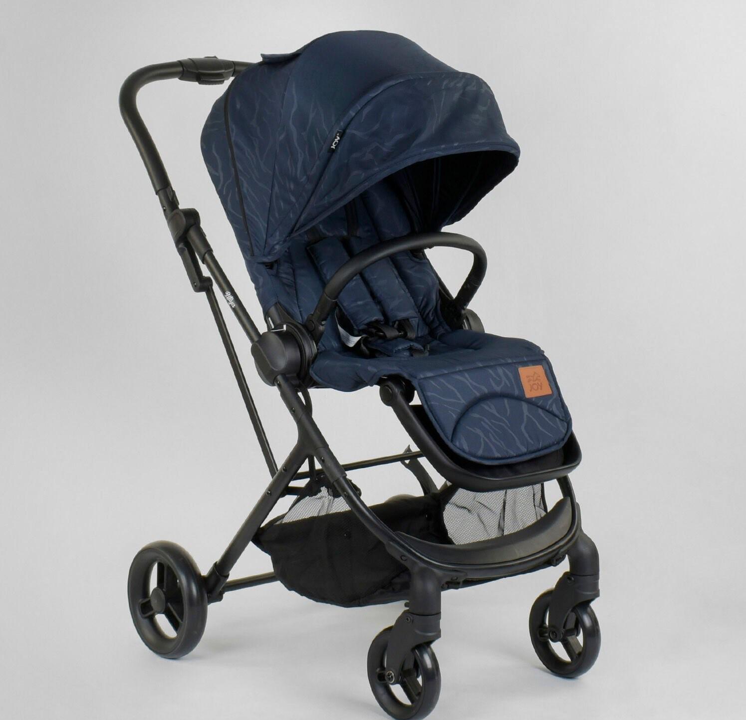 Коляска прогулянкова Joy Liliya 66916 зі сталевою рамою/футкавером/підсклянником (23874741) - фото 5 Коляска прогулянкова Joy Liliya 66916 зі сталевою рамою/футкавером/підсклянником (23874741) - фото 5