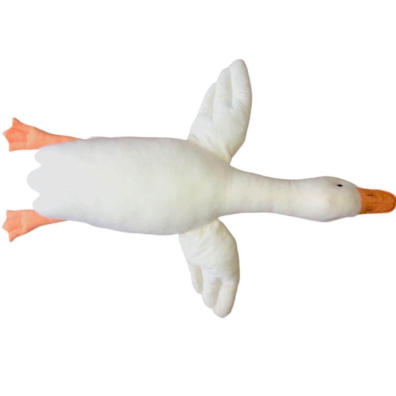 М'яка іграшка-обіймашка Гусак Дрон 160 см Шампань - фото 3 М'яка іграшка-обіймашка Гусак Дрон 160 см Шампань - фото 3