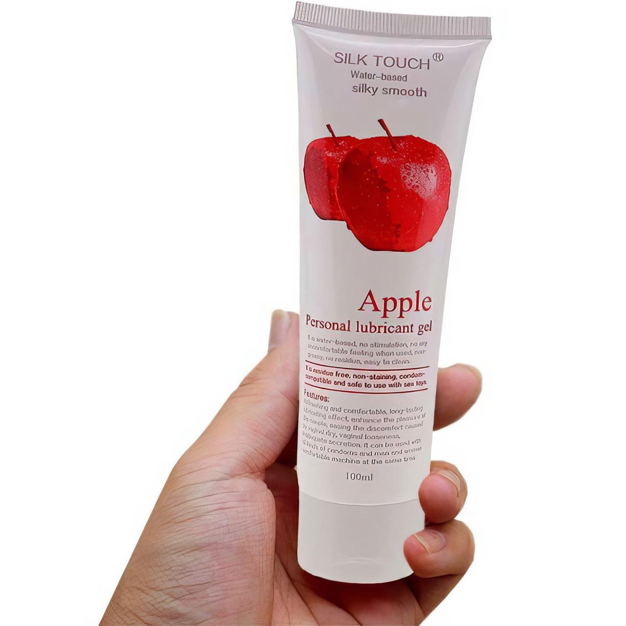 Гель-лубрикант интимный увлажняющий Silk Touch с ароматом яблока 100 мл (K000519) - фото 2 Гель-лубрикант интимный увлажняющий Silk Touch с ароматом яблока 100 мл (K000519) - фото 2